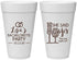 Personalized Bachelorette 20 oz Foam Cups - The Last Night Out | 60097