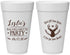 Personalized Bachelorette 20 oz Foam Cups - Deer Heels Boots | 60102