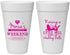 Personalized Bachelorette 20 oz Foam Cups - Raising A Little Hell | 60103