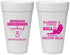 Personalized Bachelorette 20 oz Foam Cups - Raising A Little Hell | 60104