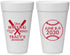 Personalized Bachelorette 20 oz Foam Cups - Final Swing Before Ring | 60109