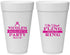 Personalized Bachelorette 20 oz Foam Cups - Final Fling Before The Ring | 60110