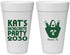 Personalized Bachelorette 20 oz Foam Cups - Beach | 60126