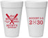 Personalized Bachelorette 20 oz Foam Cups - Last Swing Before Ring | 60127