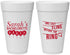 Personalized Bachelorette 20 oz Foam Cups - Last Fling Before Rings | 60140