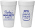 Personalized Bachelorette 20 oz Foam Cups - Bride To Be | 60146