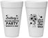 Personalized Bachelorette 20 oz Foam Cups - She Will Soon Bee Wed | 60151