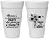 Personalized Bachelorette 20 oz Foam Cups - Bride To Bee | 60152