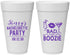 Personalized Bachelorette 20 oz Foam Cups - Bad And Boozie | 60156