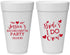 Personalized Bachelorette 20 oz Foam Cups - Brides I Do Crew | 60159