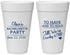 Personalized Bachelorette 20 oz Foam Cups - To Have And To Hold | 60168