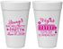 Personalized Bachelorette 20 oz Foam Cups - Las Vegas | 60170