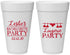 Personalized Bachelorette 20 oz Foam Cups - Lingerie Party | 60171