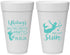 Personalized Bachelorette 20 oz Foam Cups - Mermaid | 60175