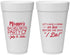 Personalized Bachelorette 20 oz Foam Cups - Before She Says I Do | 60179