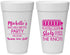 Personalized Bachelorette 20 oz Foam Cups - Las Vegas | 60195
