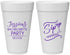Personalized Bachelorette 20 oz Foam Cups - Sip Happens | 60197