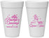 Personalized Quinceanera 20 oz Foam Cups - Mis Quince Anos | 70004