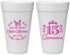 Personalized Quinceanera 20 oz Foam Cups - Mis Quince Anos | 70007