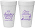 Personalized Quinceanera 20 oz Foam Cups - Once Upon A Quince | 70013