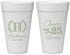 Personalized Anniversary 20 oz Foam Cups - Cheers To 25 Years | 80002