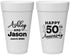 Personalized Anniversary 20 oz Foam Cups - 50th Wedding | 80007