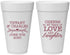 Personalized Anniversary 20 oz Foam Cups - Cheers To 45 Years | 80016