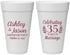 Personalized Anniversary 20 oz Foam Cups - 35 Years Of Marriage | 80024