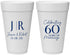 Personalized Anniversary 20 oz Foam Cups - 60 Years Of Marriage | 80029