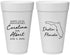 Personalized Anniversary 20 oz Foam Cups - 20th Wedding | 80031