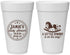 Personalized Baby Shower 20 oz Foam Cups - Little Cowboy | 90003