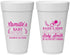 Personalized Baby Shower 20 oz Foam Cups - Raise A Beer | 90008