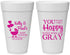 Personalized Baby Shower 20 oz Foam Cups - You Make Me Happy | 90010