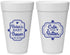 Personalized Baby Shower 20 oz Foam Cups - Cute Little Button | 90035