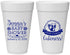 Personalized Baby Shower 20 oz Foam Cups - Racoon Cuteness | 90037