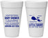 Personalized Baby Shower 20 oz Foam Cups - Mermaid On Her Way | 90044