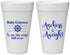Personalized Baby Shower 20 oz Foam Cups - Nautical Anchors Aweigh | 90054