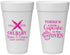 Personalized Baby Shower 20 oz Foam Cups - Cupcake In The Oven | 90059
