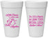 Personalized Baby Shower 20 oz Foam Cups - Little Princess | 90066