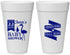 Personalized Baby Shower 20 oz Foam Cups - Stork | 90073