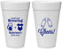Personalized Baby Shower 20 oz Foam Cups - Babies Are Brewing | 90080