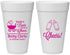 Personalized Baby Shower 20 oz Foam Cups - Raise A Beer | 90081
