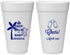 Personalized Baby Shower 20 oz Foam Cups - Baby Monkey | 90082