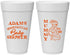 Personalized Baby Shower 20 oz Foam Cups - Mummy To Be Halloween | 90087