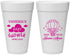 Personalized Baby Shower 20 oz Foam Cups - Hot Air Balloon | 90097