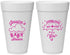 Personalized Baby Shower 20 oz Foam Cups - April Showers May Babies | 90099