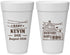 Personalized Baby Shower 20 oz Foam Cups - Baby And Bbq | 90101