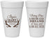 Personalized Baby Shower 20 oz Foam Cups - Bass Deer | 90120