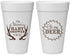 Personalized Baby Shower 20 oz Foam Cups - Oh My Deer Christmas | 90121