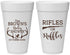 Personalized Baby Shower 20 oz Foam Cups - Rifles Or Ruffles | 90122